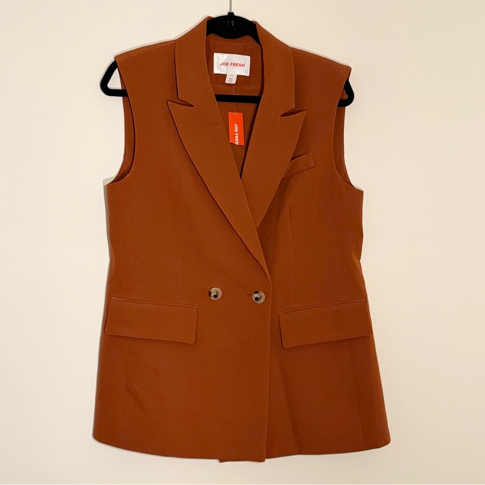 Gorgeous Joe Fresh Rustic Brown/Orange  Blazer